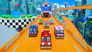 押(お)し寄せる車/せまるピンチ サムネイル