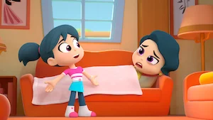 ママがカゼをひいちゃった サムネイル