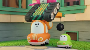 屋根の上のボール サムネイル