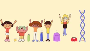 人の見た目がちがうのはなぜ? サムネイル