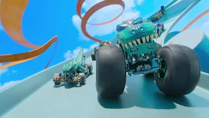 モンスタートラック出現/ Tレックスを止めろ サムネイル