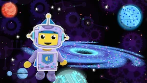 宇宙とロボットの映画をつくろう サムネイル